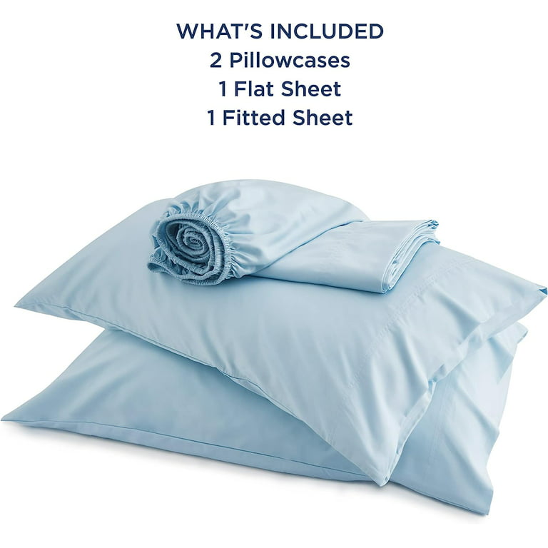 Bedsure Twin Cooling Bed Sheets Set, Rayon Derived from Bamboo