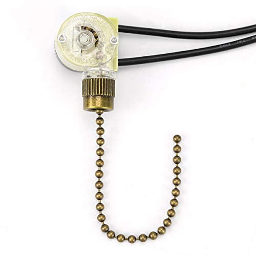 Ze 109 On Off Sd Control Ceiling Fan Switch Pull Chain Compatible With Hunter Light Lamps Bronze Com Ceiling Fan Switch, Hunter Ceiling Fan Switch Replacement