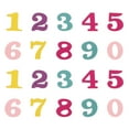 thumbnail image 1 of Miangastore 200pcs Number Wood Chips DIY Numbers Chips Decorative Crafts (Random Style), 1 of 8