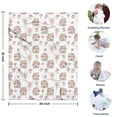 thumbnail image 4 of Fairy Princess Mushroom Pattern Blanket,Comfortable Soft Flannel Throw Blanket,All Season,Warm Lightweight Blankets for Sofa Bed Couch Living Room Chair,30"x40", 4 of 4