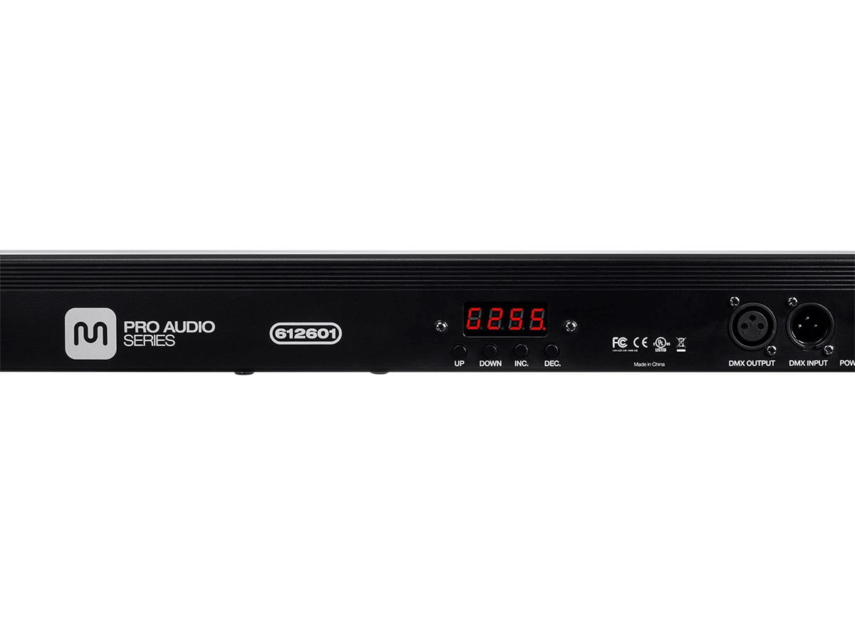 Monoprice LED Light Bar - 3 Color With Strobe effect and More Programable Features - Stage Right Series