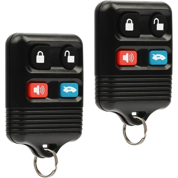 2 Key Fob Keyless Entry Remote fits Ford Lincoln Mercury Mustang Explorer Escape Focus Fusion Taurus