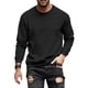 thumbnail image 5 of pstuiky camisetas de manga larga para hombre, Sudadera deportiva informal de manga larga para hombre, color liso camisetas de hombre l, 5 of 5