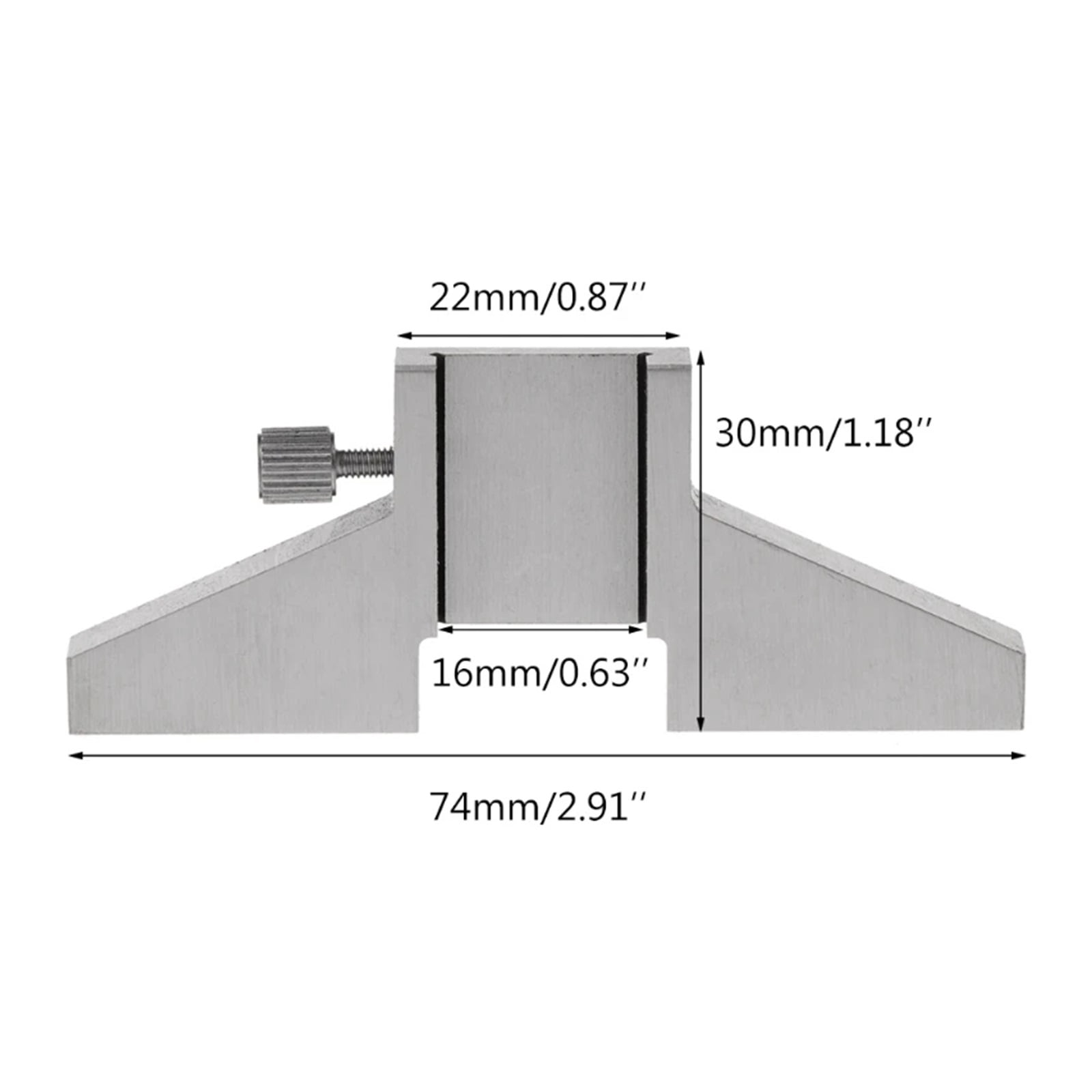 6" 8" Digital Caliper Vernier Gage Gauge T-bar Tool, Depth Base Attachment ,Easy to Use