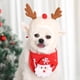 thumbnail image 5 of Pañuelo navideño para mascotas con diseño de Santa Claus - Accesorio adorable para perros y gatos en invierno, 5 of 5
