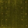 thumbnail image 1 of Ahgly Company Indoor Square Abstract Yellow Contemporary Area Rugs, 4' Square, 1 of 4