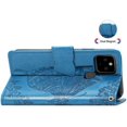 thumbnail image 6 of Compatible with Google Pixel 4A 5G Case Glitter Leather Flip Wallet Diamond Butterfly Shockproof Case with Card Holder Stand Case for Google Pixel 4A 5G / Pixel 5XL Crystal Blue, 6 of 14