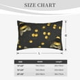thumbnail image 6 of Binfone Bumblebee Standard Size Pillowcase, Long Staple Pure Cotton Envelope Closure Pillow Cover,14"X20", 6 of 9