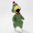 thumbnail image 4 of FELTECHELECTR 3 juguetes divertidos para perros con forma de pollo chillón, con sonido de pollito verde, para masticar y morder (rosa, verde y amarillo)., 4 of 6