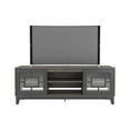 thumbnail image 2 of Pemberly Row Modern TV Stand 72-inch in Bark Grey and Charcoal Grey, 2 of 5