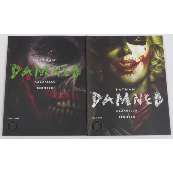 DC Black Label Lot: Batman Damned #2 & 3 VF/NM Harley Quinn - Brian Azzarello ; DC (BD-MAG)