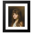 thumbnail image 2 of Alexei Harlamoff 15x18 Black Modern Framed Museum Art Print Titled - The Little Russian, 2 of 5