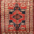 thumbnail image 1 of Ahgly Company Machine Washable Indoor Square Traditional Orange Salmon Pink Area Rugs, 7' Square, 1 of 7