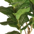 thumbnail image 4 of Puleo International 6 ft. Artificial Fiddle Leaf Ficus Tree, 4 of 8