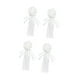 thumbnail image 4 of 4 lazos para banco de boda con largas de tul, suministros para fiestas, decoraciones blancas de moda para pasillos de boda, decoración de sillas, 4 of 9