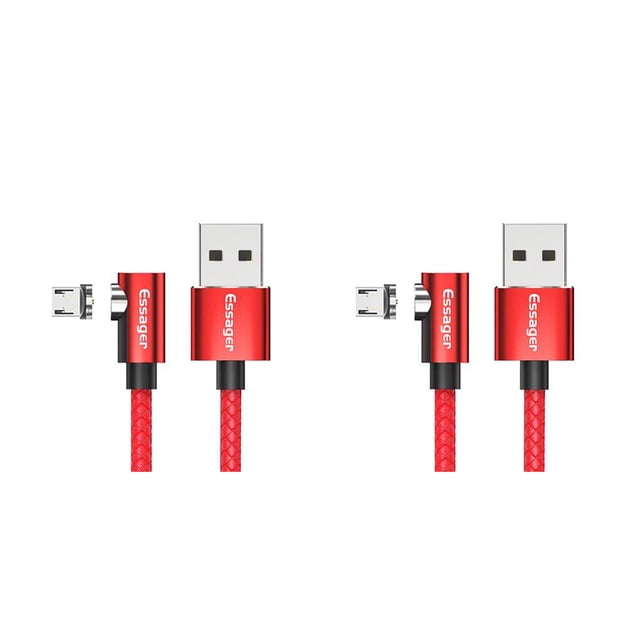 Seitruly Essager, Cable Micro USB para iPhone, Samsung, Android, teléfono móvil, Cable de carga rápida, Cable magnético, Type3 NO3