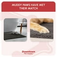thumbnail image 4 of My Doggy Place Dog Mat for Muddy Paws, Washable Dog Dog Mat, Ash, 4 of 8