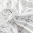 thumbnail image 2 of Marble Bedding Duvet Cover Set - Pink Marble 100% Natural Cotton with 3 Pieces Ultra Soft Breathable Comforter Cover Extremely Durable and Fade Resistant, 2 of 5