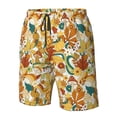 thumbnail image 4 of Salouo 70s Groovy Hippie Pattern Swim Trunks for Men,Men's Hawaiian Bathing Suit Swimsuits Quick Dry Swimming Board Shorts Beach Shorts with Pockets-X-Large, 4 of 6
