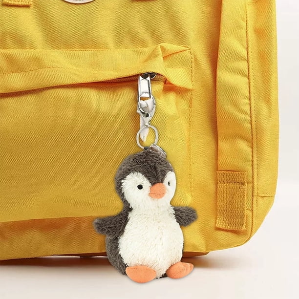Jellycat Bolsa De Pingüino De Cacahuete Encanto Relleno De Juguete Muñeca De Peluche Animal, Juguetes De Peluche Suaves De 18cm