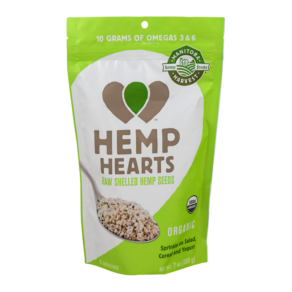 Manitoba Harvest Organic Hemp Hearts, 7.0 OZ - Walmart.com