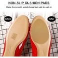 thumbnail image 3 of 4 Pairs Non-Slip Shoes Pads Adhesive Shoe Sole Protectors, High Heels Anti-Slip Shoe Grips, 3 of 6