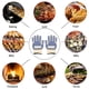 thumbnail image 4 of Material de Algodón Guantes Resistentes Al Calor Resistente Al Desgaste, Guante de Horno de Microondas, Para Horno de Microondas industrial, 4 of 7