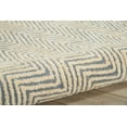 thumbnail image 6 of Nourison Modern Deco Chevron Modern Light Blue/Ivory 3'9" x 5'9" Area Rug, (4' x 6'), 6 of 6