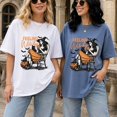 thumbnail image 4 of Feeling Witchy Halloween Shirt, Retro Witch Black Cat Coffee Graphic Tee, Vintage Fall Spooky Season Gift for Women, Unisex, 4 of 9