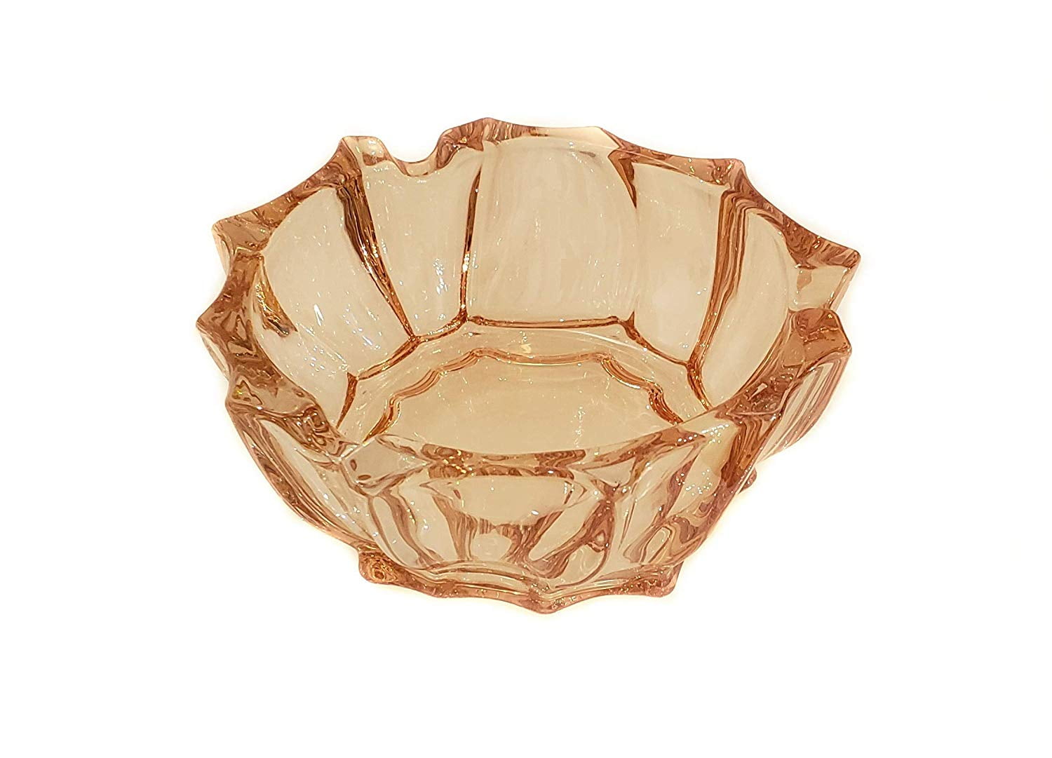 Elegant Round Glass Ashtray