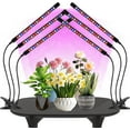 thumbnail image 1 of Grow Lights for Indoor Plants Heads LED Full Spectrum Lamps With Clips Dimmable Levels and H Timer for Growing, 1 of 2