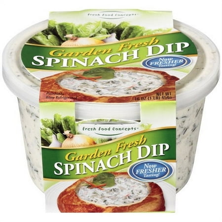 Fresh Food Concepts Garden Fresh Spinach Dip, 16 Oz