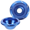 thumbnail image 1 of AURARMLET 2Pcs Blue Aluminum Alloy Fork Frame Sliders Motorcycle Falling Protection 2.0In, 1 of 8
