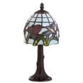 thumbnail image 4 of JONATHAN Y Hummingbird Tiffany-Style 12" LED Table Lamp, Bronze, JYL8014A, 4 of 6