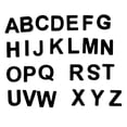 thumbnail image 2 of Negro / Letras Imán de de Coche para Juguetes Educativos Accesorios para - de 26 Piez Baoblaze Alfabeto de juguete para nevera, 2 of 8