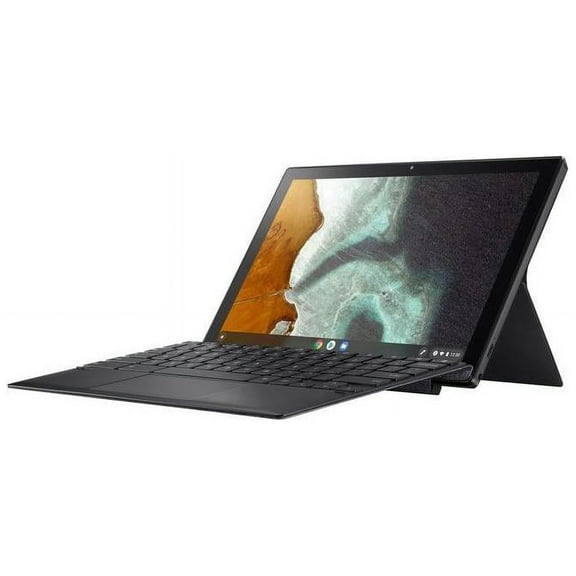 ASUS Chromebook Detachable CM3000DVA DS48T-S - With detachable keyboard - MT8183 - Chrome OS - Mali-G72 MP3 - 4 GB RAM - 128 GB eMMC - 10.5" touchscreen 1920 x 1200 - Wi-Fi 5 - mineral gray