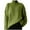 Green, variant on IROINNID Womens Sweater Turtleneck Pullover Sweater Solid Color Casual Mid-Length Long Sleeve Sweater Tops