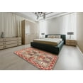 thumbnail image 5 of Ahgly Company Machine Washable Indoor Rectangle Traditional Brown Area Rugs, 8' x 10', 5 of 7