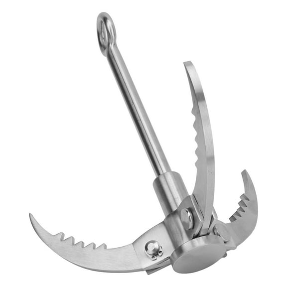 Foldable Grappling Hook, Premium Steel, High Load Capacity For Rock Climbing  Outdoor Survival