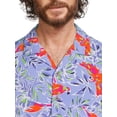thumbnail image 4 of George Men’s Printed Short Sleeve Button Down Shirt, 4 of 5