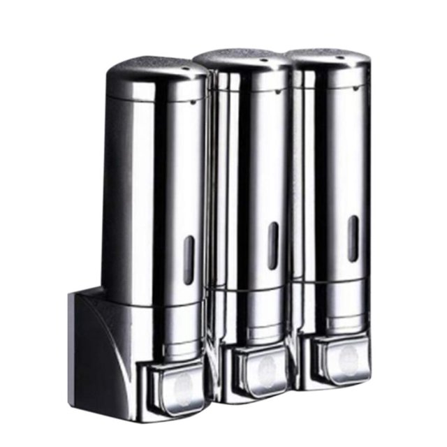 3x300ml Baño Hotel Champú Loción Dispensador de Jabón Líquido Afortunado Sencillez