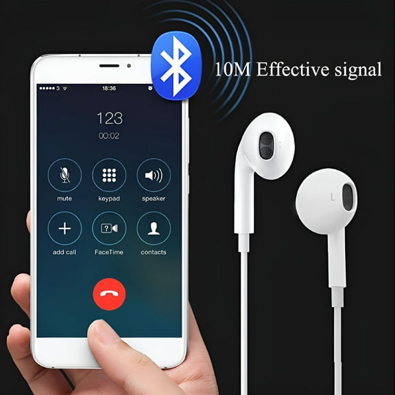 GJX Bluetooth Neckband Headphones, Wireless Sweatproof Deep Stereo Bass Sport Earbuds IPX5 Magnetic Earphones Noise Cancellation 12 Hours Playtime (Black)