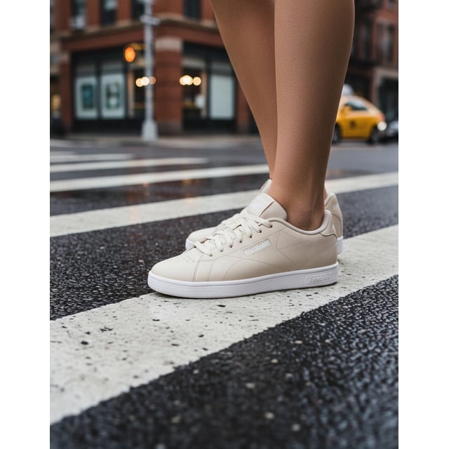 Tenis Reebok Mujer Dama Court Clean Beige Casual beige 3.5 MX