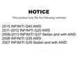 thumbnail image 2 of TOR Front Suspension Control Arm and Ball Joint Assembly Stabilizer Bar Link Kit for Car INFINITI G37 G35 G25 Q40 - Left Right Side (Driver Passenger) KTR-100310, 2 of 2