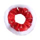 thumbnail image 1 of Coletero para mujer, accesorio para el pelo, tocado, suave, ligero, anillos para el pelo, lazo navideño, cuerda para el pelo copo de nieve rojo, 1 of 9