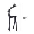 thumbnail image 4 of Boovnll Reindeer Christmas Decor, Reindeers Figurines Xmas Reindeer for Holiday Indoor Tabletop Decor, Christmas Decorations, Black, 4 of 6
