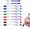 Colorful-10PC, variant on Long Head Deep Hole Marker,2026 New Quick Drying Creative Markers,Permanent Markers,Fine Point Markers,Waterproof Colorful Carpenter Pen,Fade Resistant Fine Tip Marker
