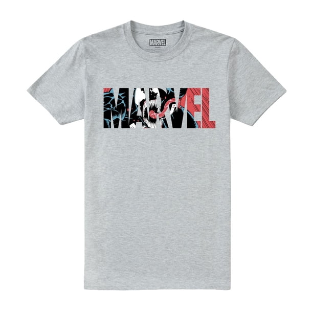 Venom - Camiseta Ventana para Hombre (Gris Deportivo)