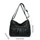 thumbnail image 3 of Bolso de hombro multicapa para mujer de moda 2025 Tote plisado de gran capacidad Bolso de mano versátil y moderno para viajes de trabajo Compras Negro Blanco Marrón 27x20x12cm/10.63x7.87x4.72in, 3 of 6