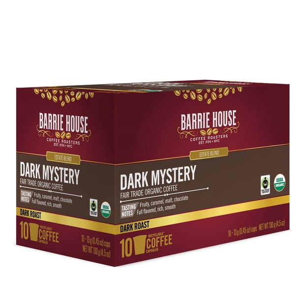 Barrie House Coffee Dark Mystery Kcup 4.5 oz